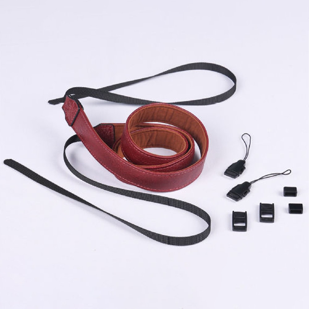 Adjustable Microfiber Leather Camera Strap for DSLR Photography Accessories
