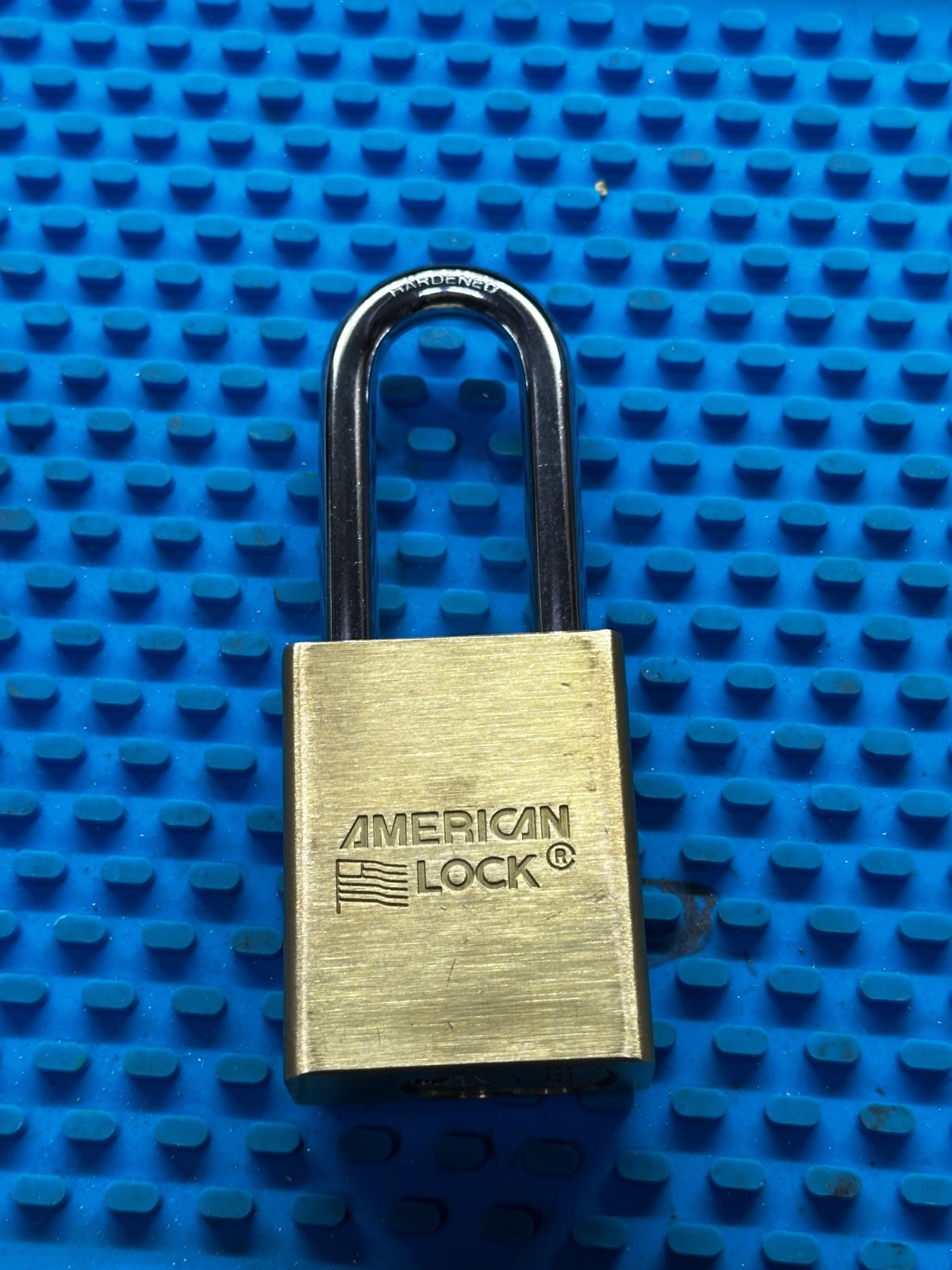 BRASS BODY AMERICAN PADLOCK SERIES 3560 SFIC BEST BRAND REMOVAL CORE WITH 3 KEYS