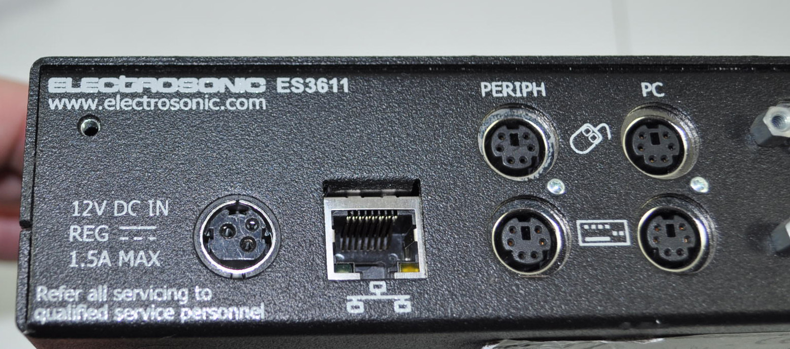 Electrosonic VN-Glimpse RGB Adapter with Power Supply Model# ES3611
