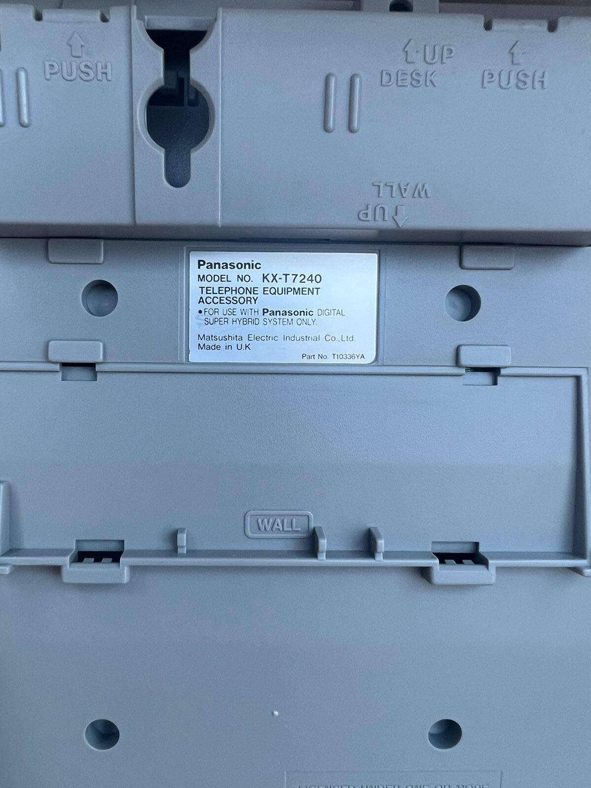 Panasonic KX-T7240 48-Button DSS Console WHITE *Refurbished*