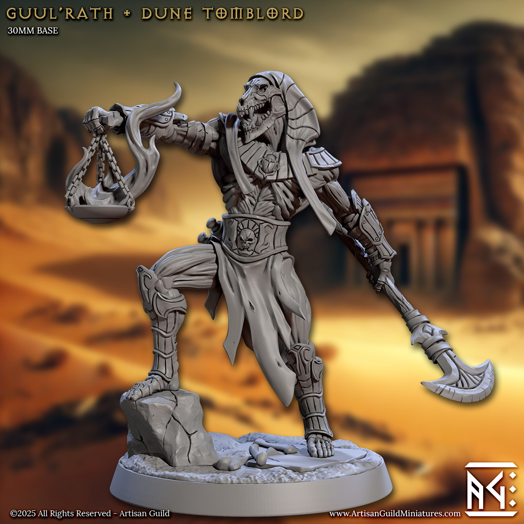 Guul'Rath - Undead Lich Necromancer - Artisan Guild - Dungeons and Dragons
