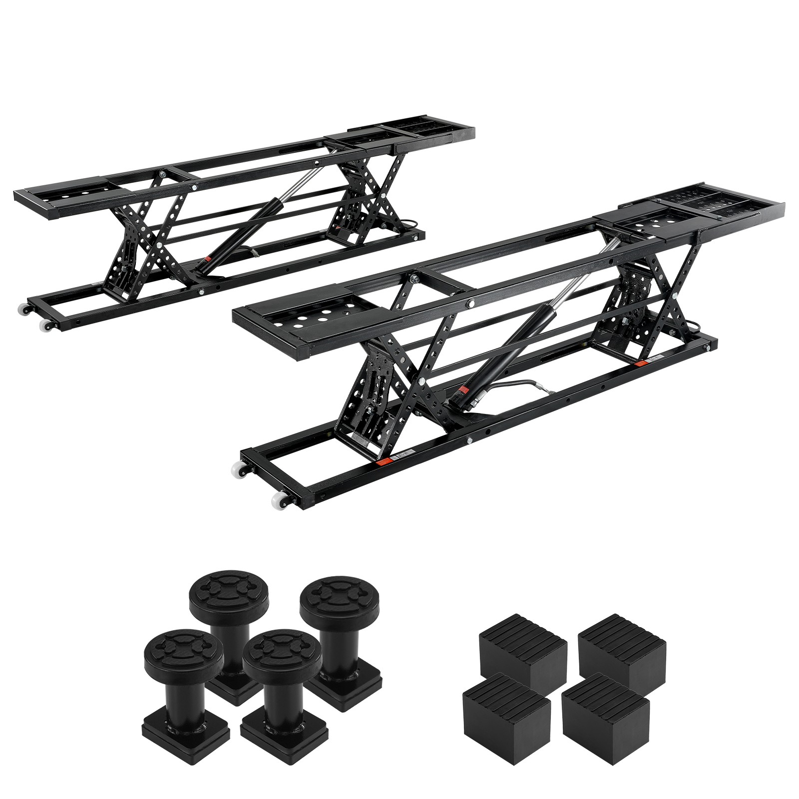Uimoso Portable Car Lift 7000LBS Automatic Car Lift System Jack for Home Garage
