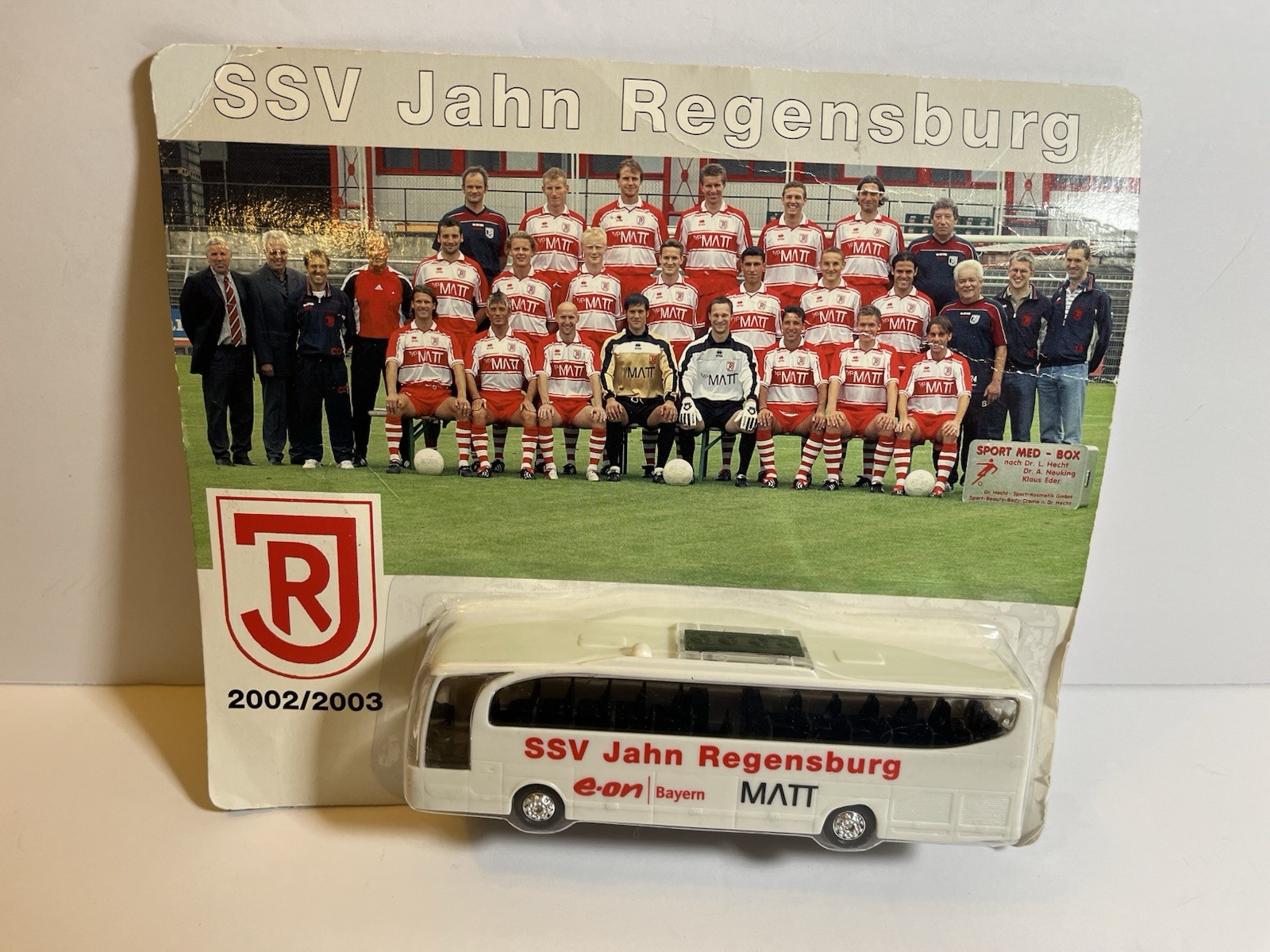 Germany S.V.V. Jahn Regensburg Sport Club 2002/2003 Team Toy Bus