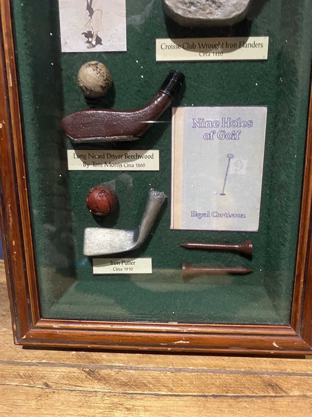History Of Golf , Shadowbox Picture