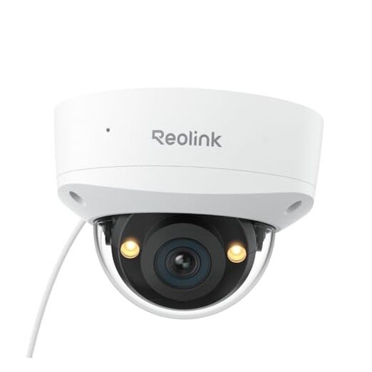 RLC-1240A First 12MP Vandalproof PoE Security Camera,145° Wide Viewing Angle,