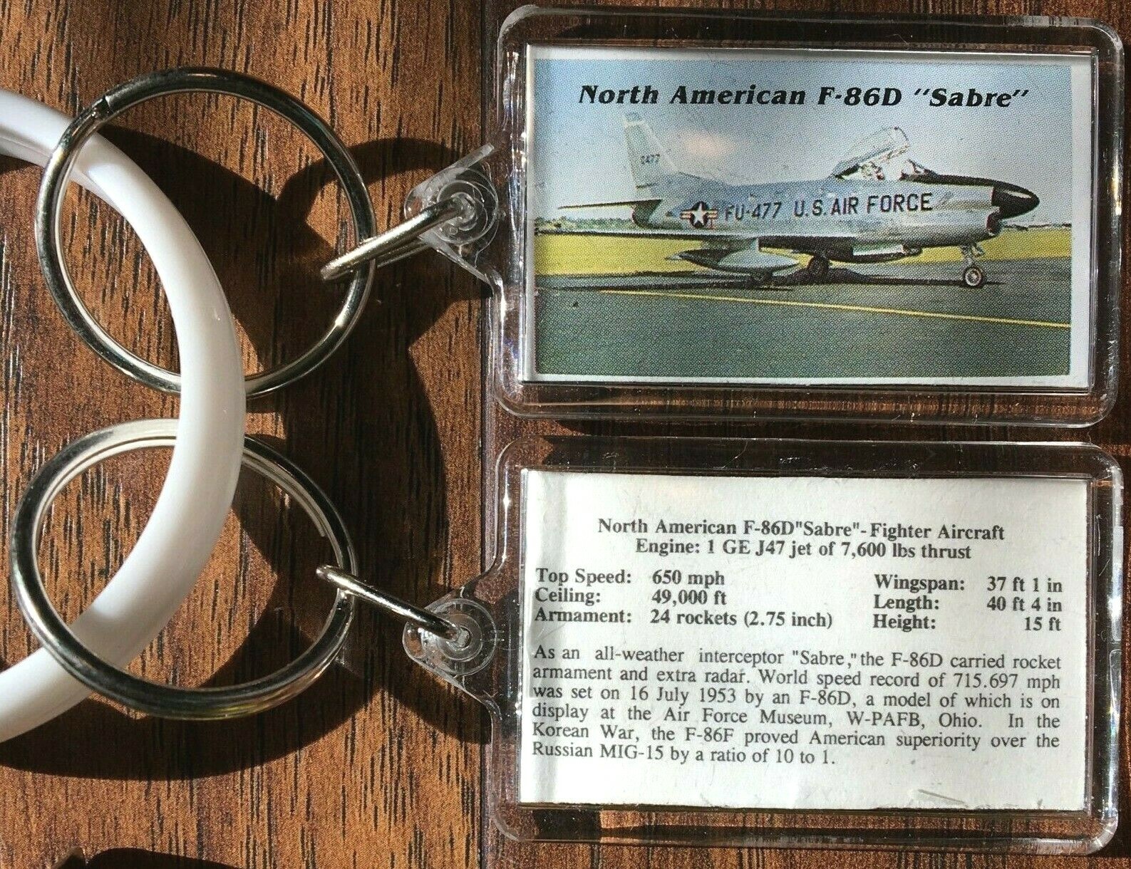 North American F-86D Sabre Airplane Aircraft USAF Air Force Museum W-PAFB Dayton