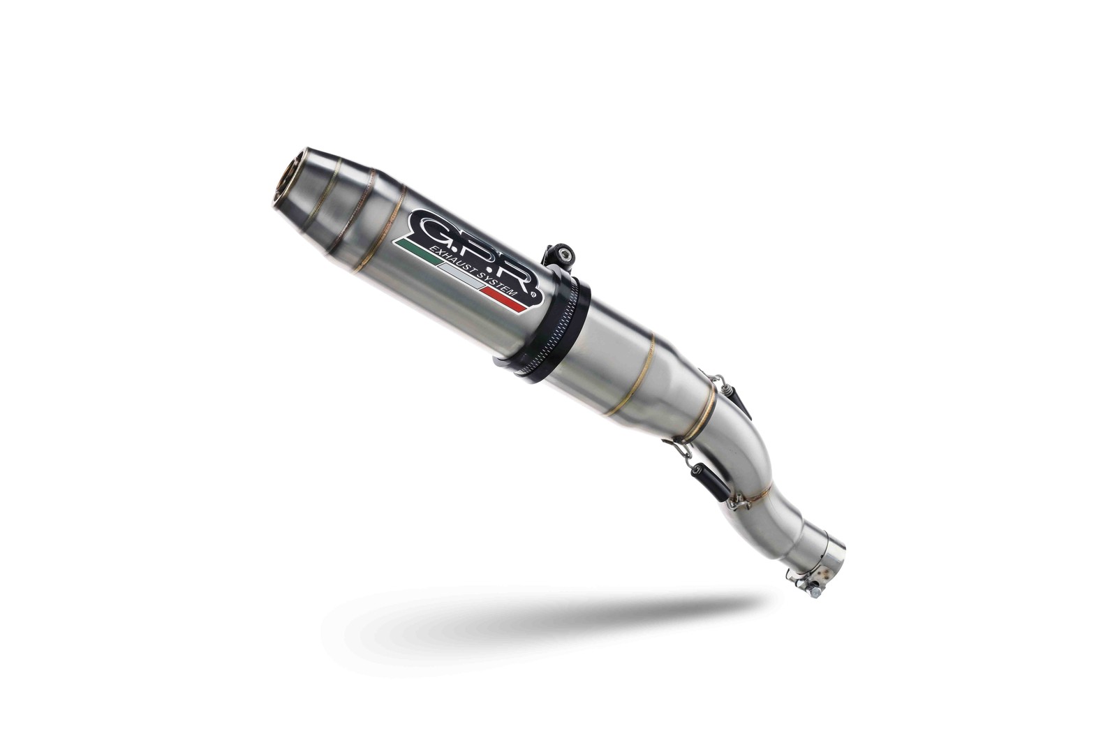 Racing full system exhaust GPR for Daytona 660 2023/2025 Deeptone Inox