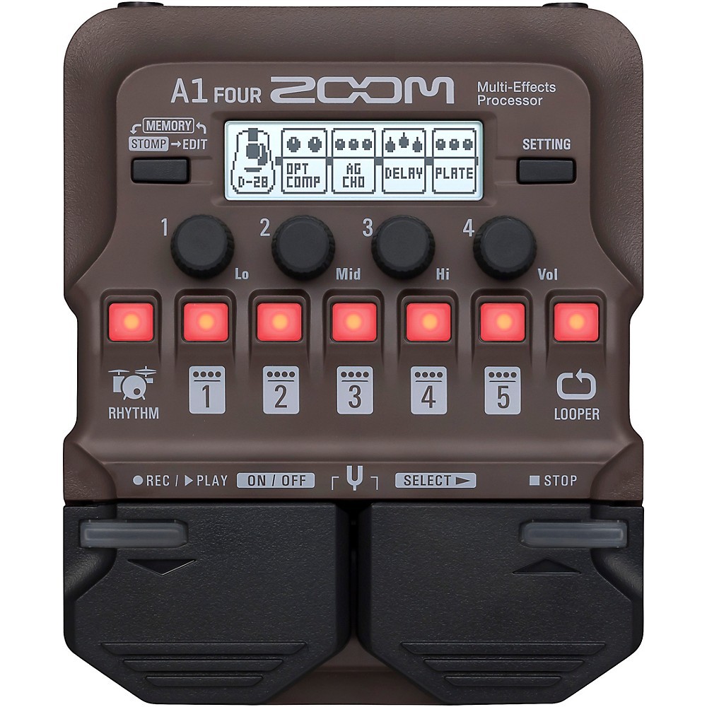 Zoom A1 Four Acoustic MultiEffects Processor