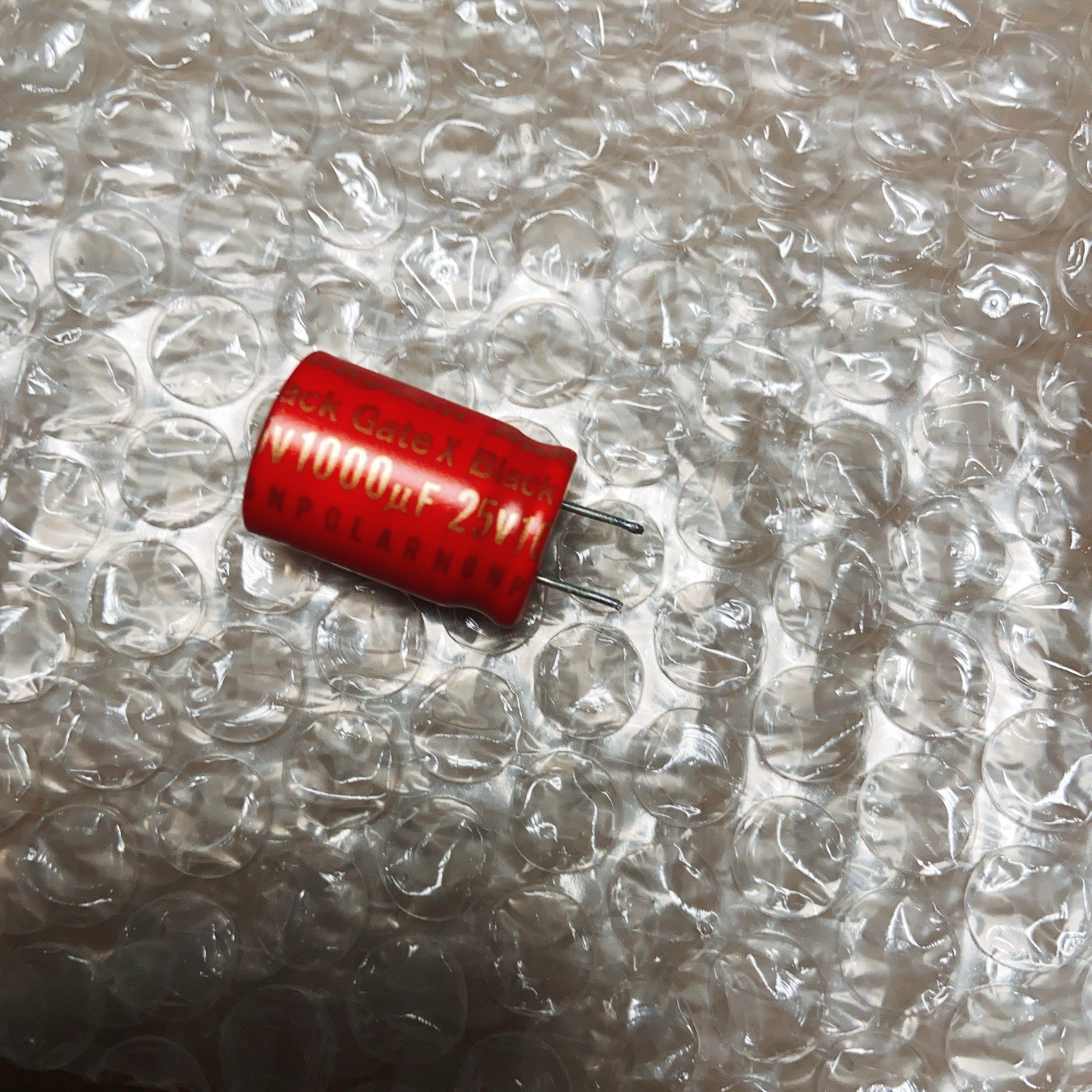 Black Gate Capacitor NX 25V 1000UF used good