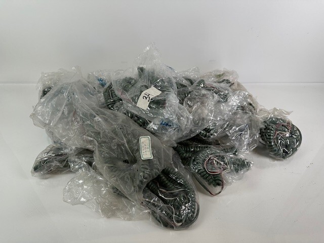 WESTERN ELECTRIC HACJ-51 GREEN CORD - NOS - LOT OF 34