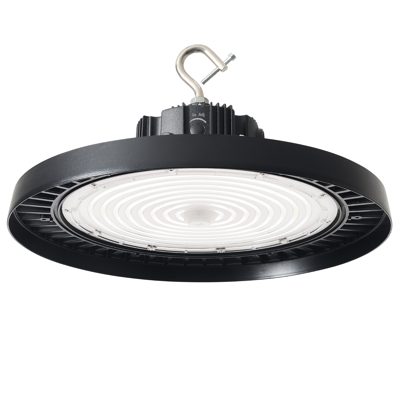 480V UFO LED High Bay Light, 150W/120W/100W Power Tunable, Commercial Bay Light