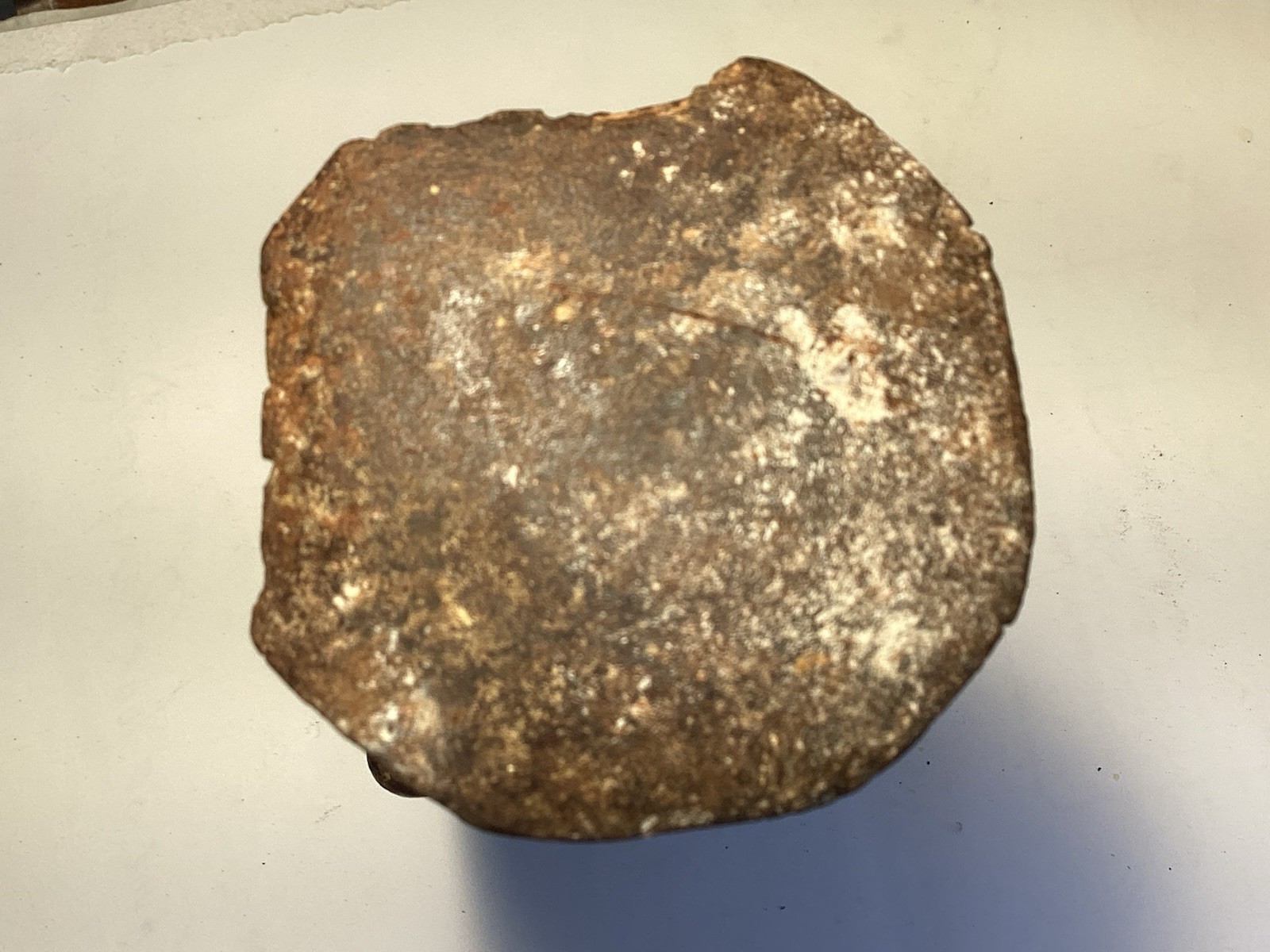 Vintage Unbranded Sledge Hammer Head Octagonal 7.5 Pounds