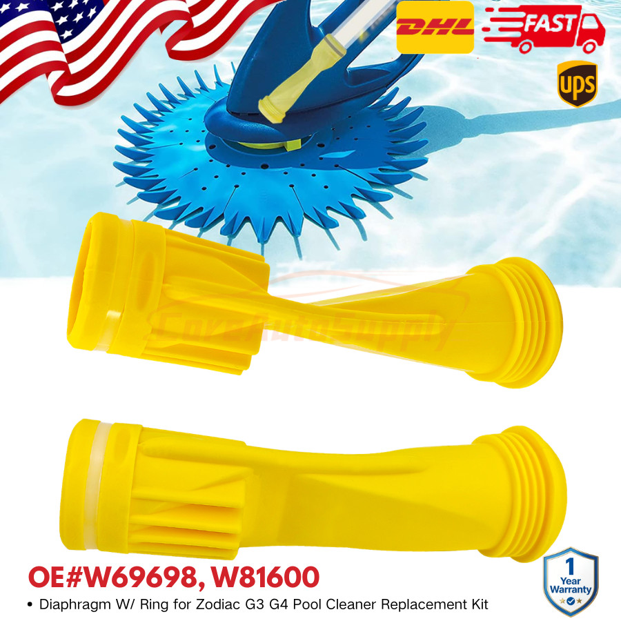 New W69698 Diaphragm W/ Ring for Zodiac G3 G4 Pool Cleaner Replacement Kit US