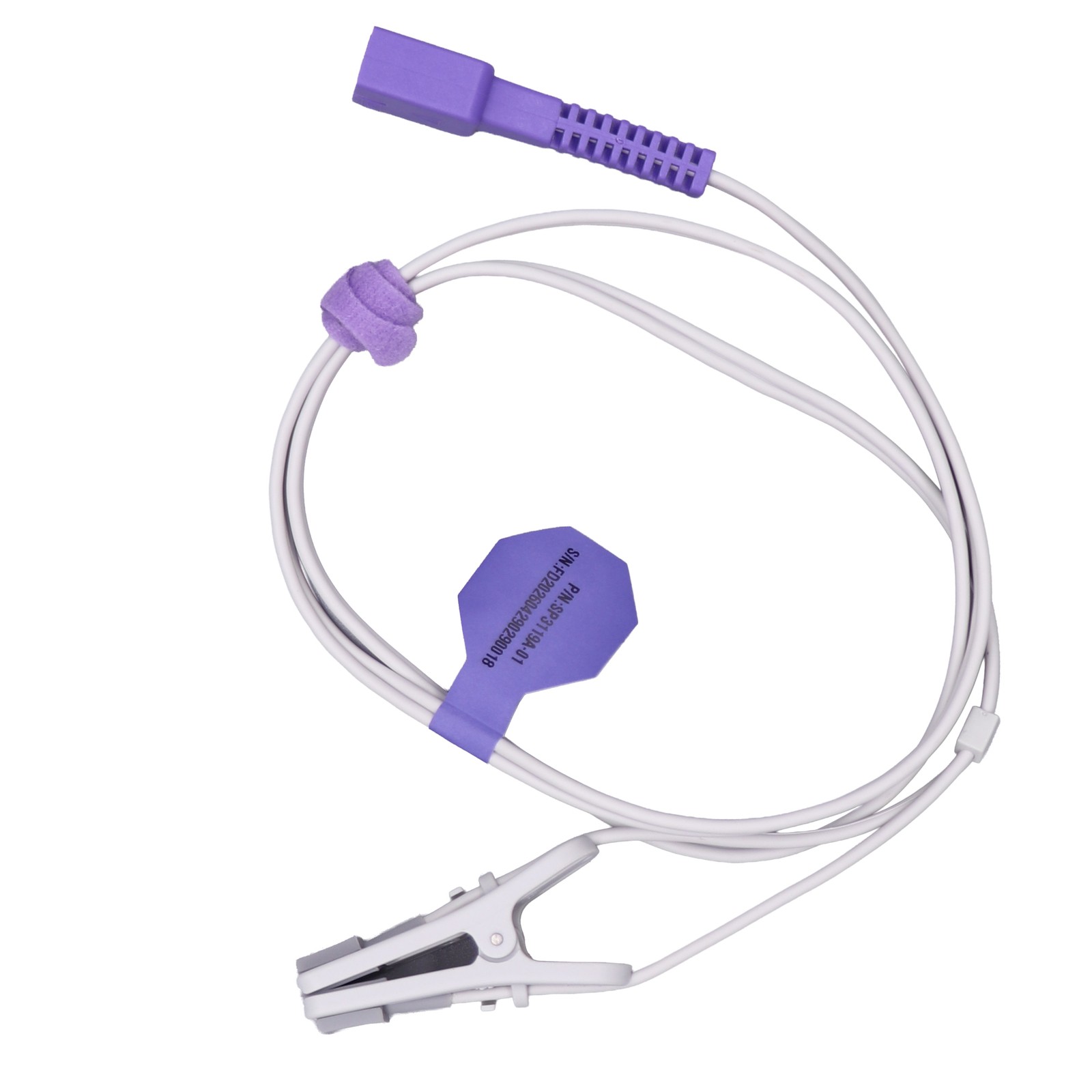 Fit For N-560, N-600, N-600x Adult Ear Clip Oximax SpO2 Sensor DB9 #US