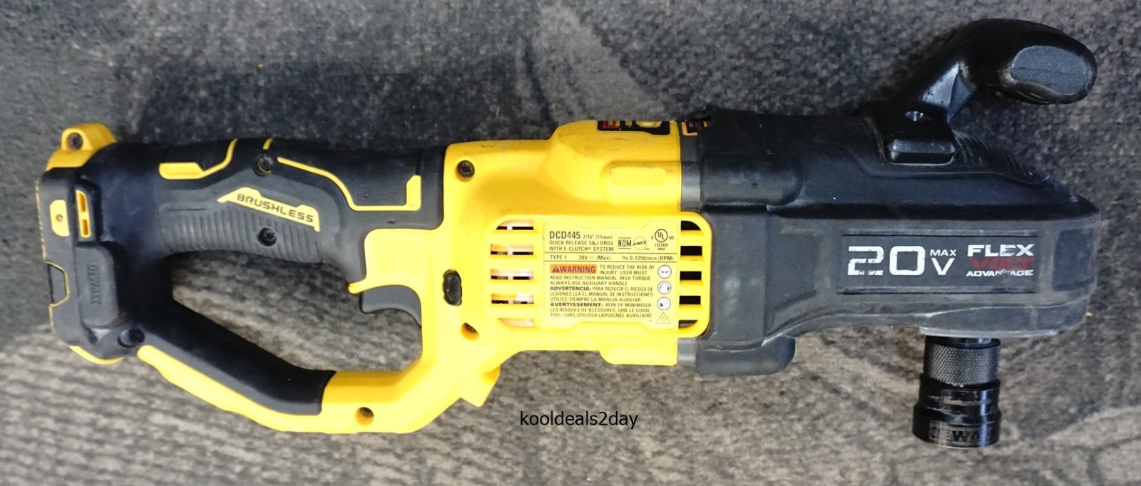 DEWALT DCD445 QUICK RELEASE 7/16" JOIST DRILL