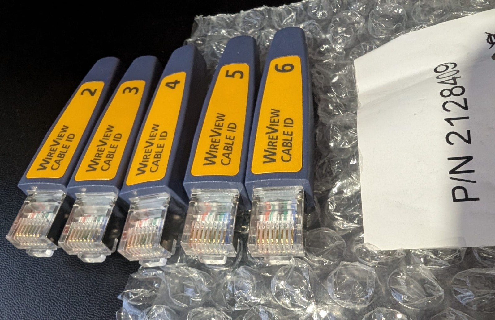 Fluke WireView Wiremapper Cable Tester mapper 1 thru 6 , PN: 2128396 & 2128409