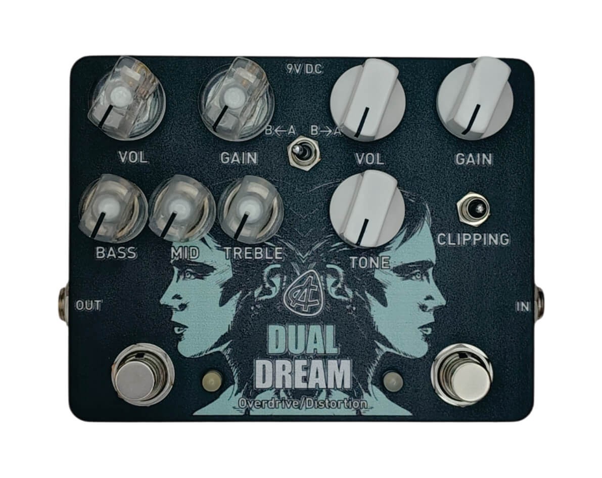 Dual Dream by AC Pedals – 2-in-1 Overdrive & Distortion for Electric Guitar