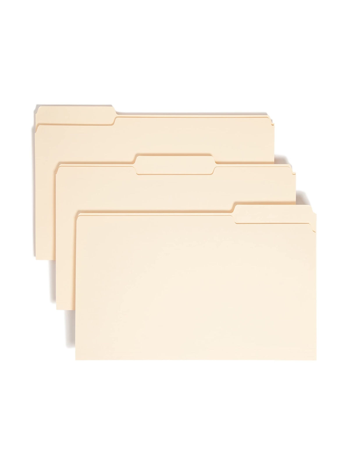 Smead Legal File Folders Set of 100 Expandable 1/3 Cut Tabs Manila 14.5 x 9.5