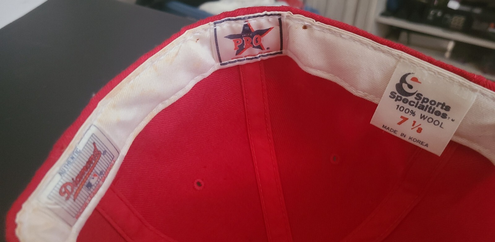Rob Dibble Signed Cincinnati Reds Hat From Early 90s