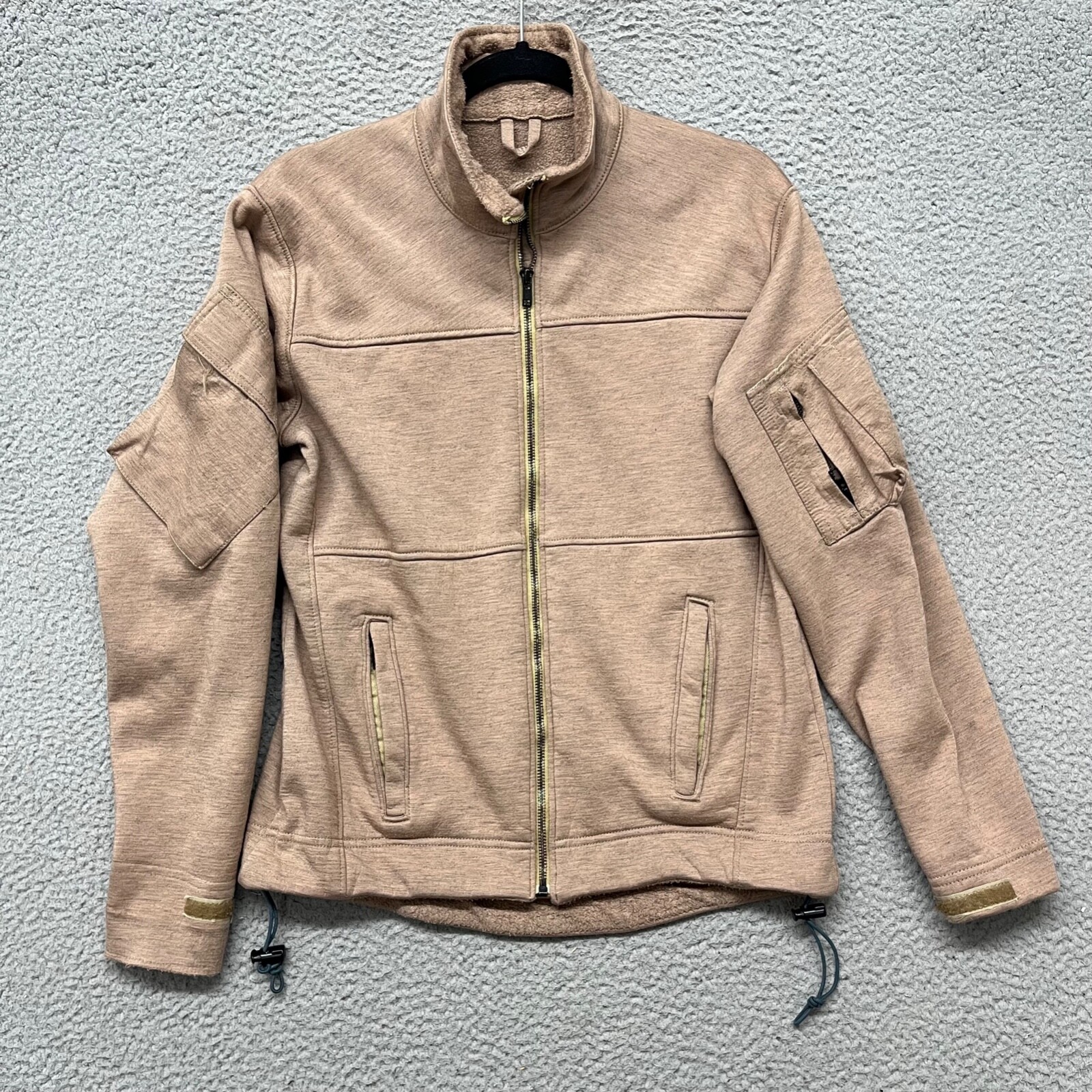 Massif Elements Tactical Tan Military Flame Resistant Jacket Mens S US Military