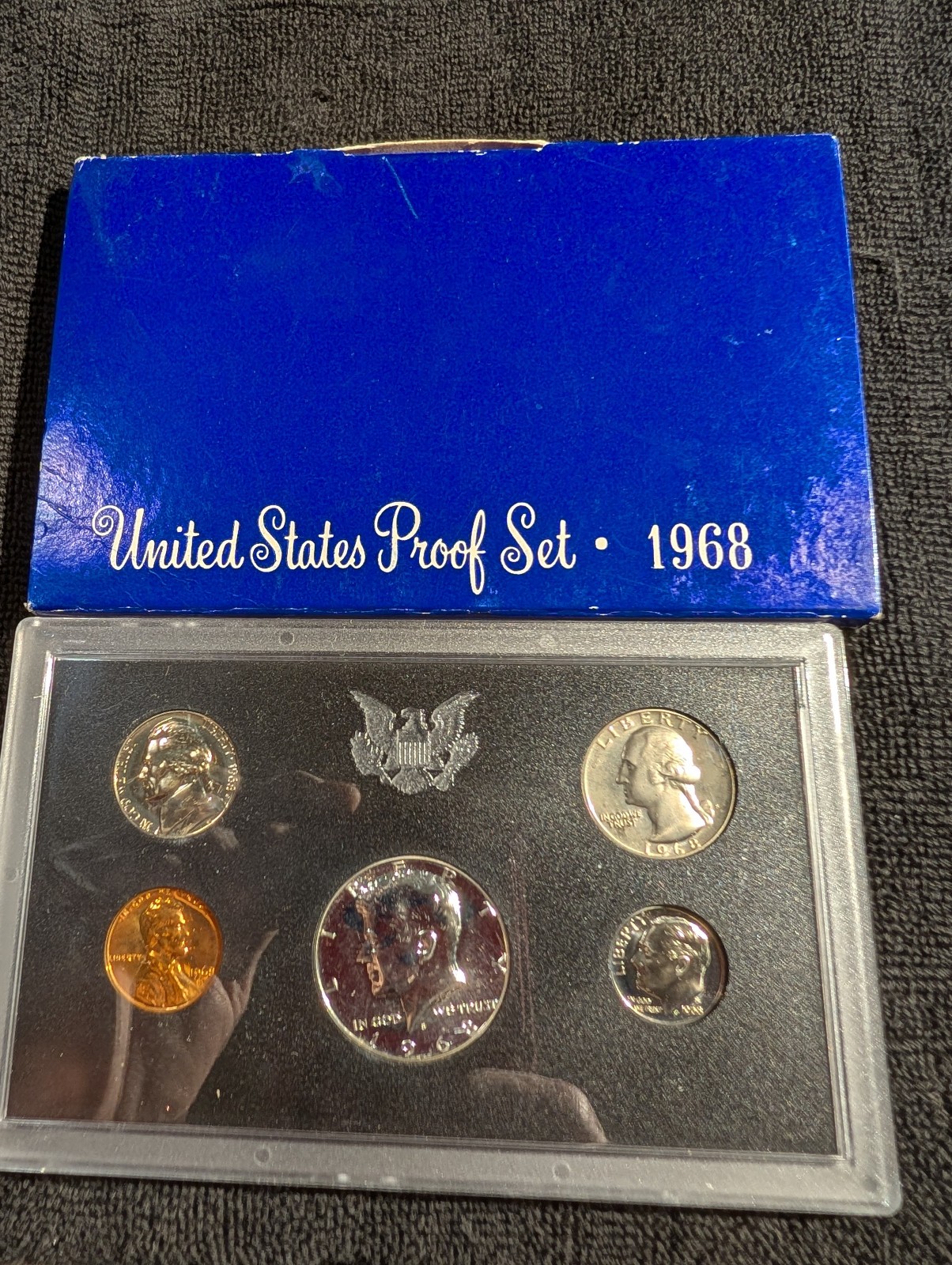 1968 US Proof set OGP  40% Silver Kennedy