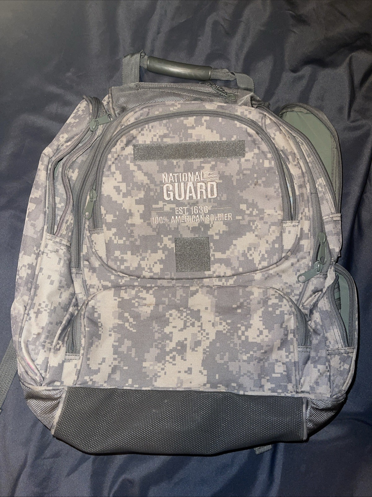 US Army National Guard Camouflage Military Backpack