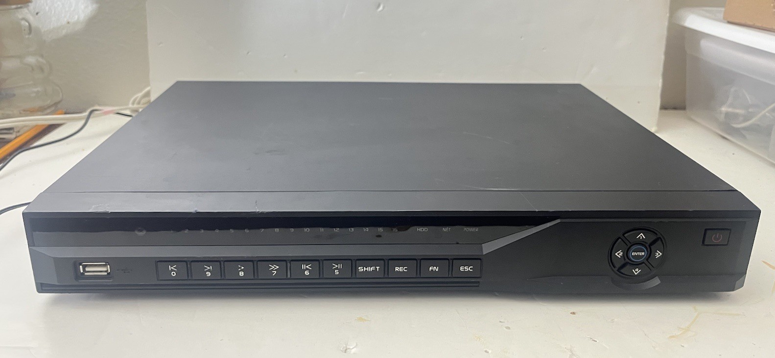 digital video recorder (DVR) Parts or Repairs AS-IS