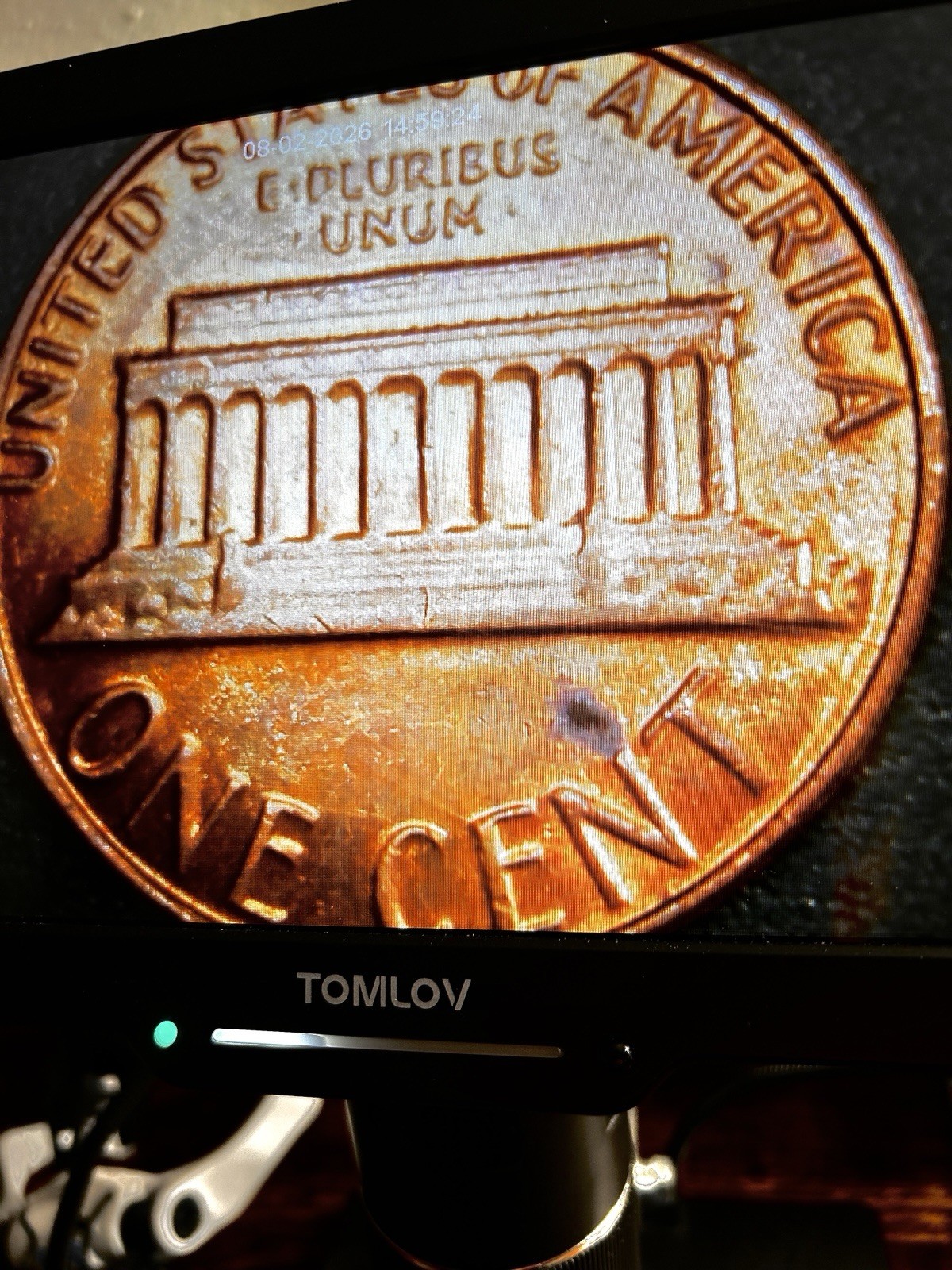 1982 Bronze Lincoln Error Penny