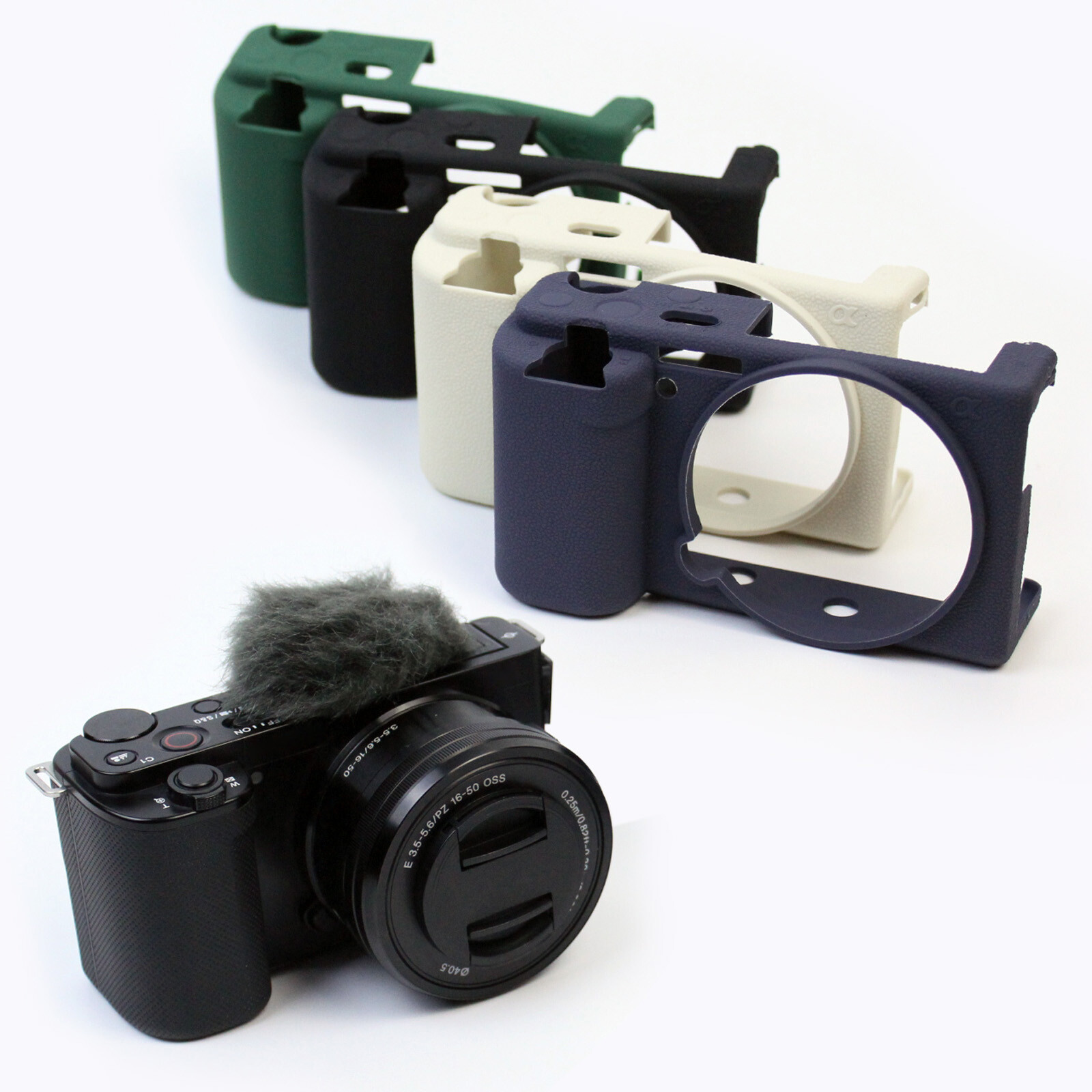 Soft Silicone Protector Skin Case for  ZV-E10 ZVE10 Camera