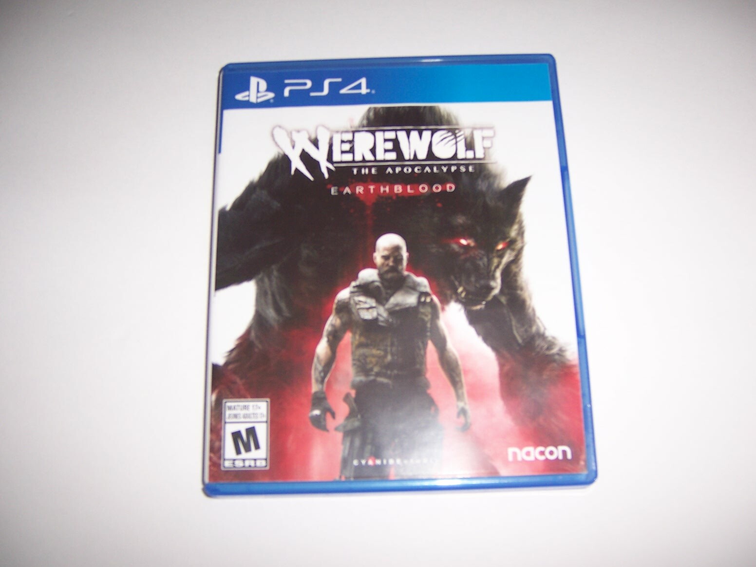 Replacement Case Werewolf Earthblood PlayStation 4 Original Box Authentic
