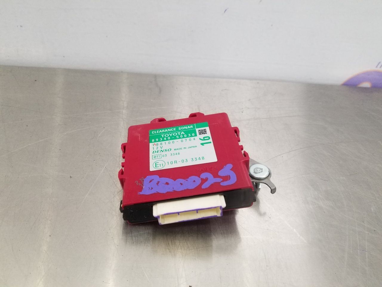 11 2011 LEXUS LS460 DRIVER ASSIST CONTROL MODULE 8934050030