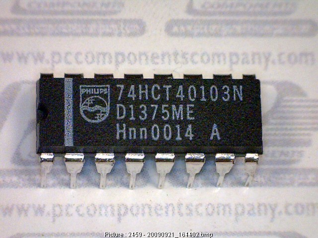 New (47pcs) 74HCT40103N PHILIPS SEMI IC Logic