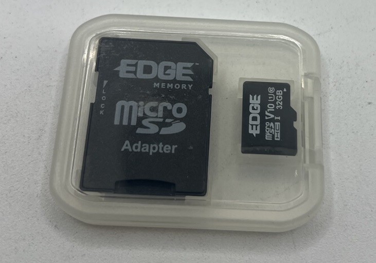 EDGE 32GB HC MEMORY CARD  W/HIGH SPEED MICROSD ADAPTER