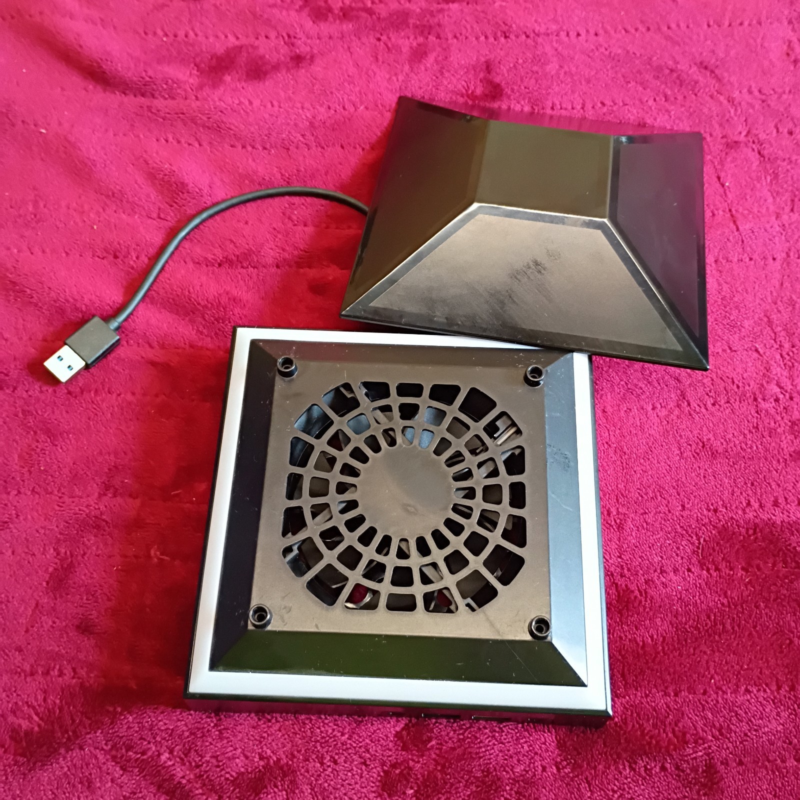 XBOX Cooling Fan Dust Proof for Xbox Series X w Colorful Light/D (638