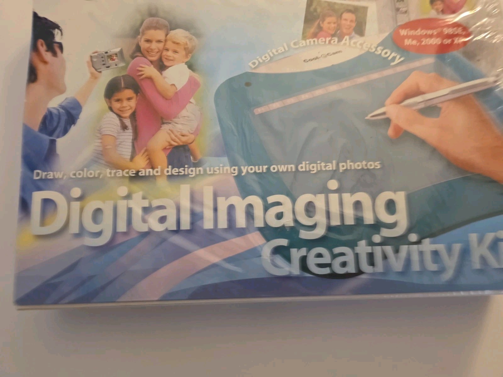 NEW SEALED 2001 COOL-ICAM CI-285 INTERACTIVE Digital IMAGING CREATIVITY PAD KIT