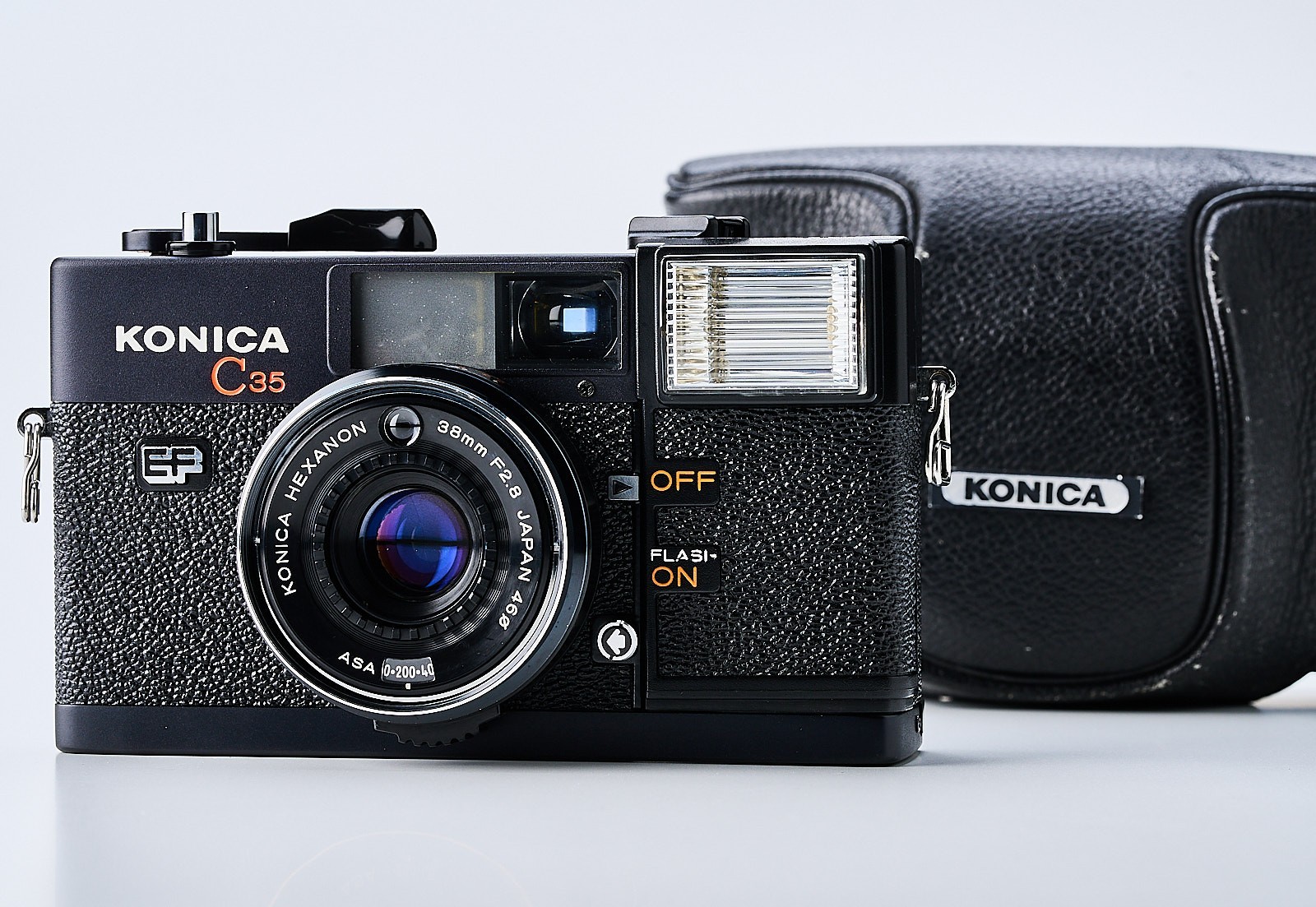 [Mint] Konica C35 EF 38mm f2.8 Point & Shoot 35mm Film Camera JAPAN