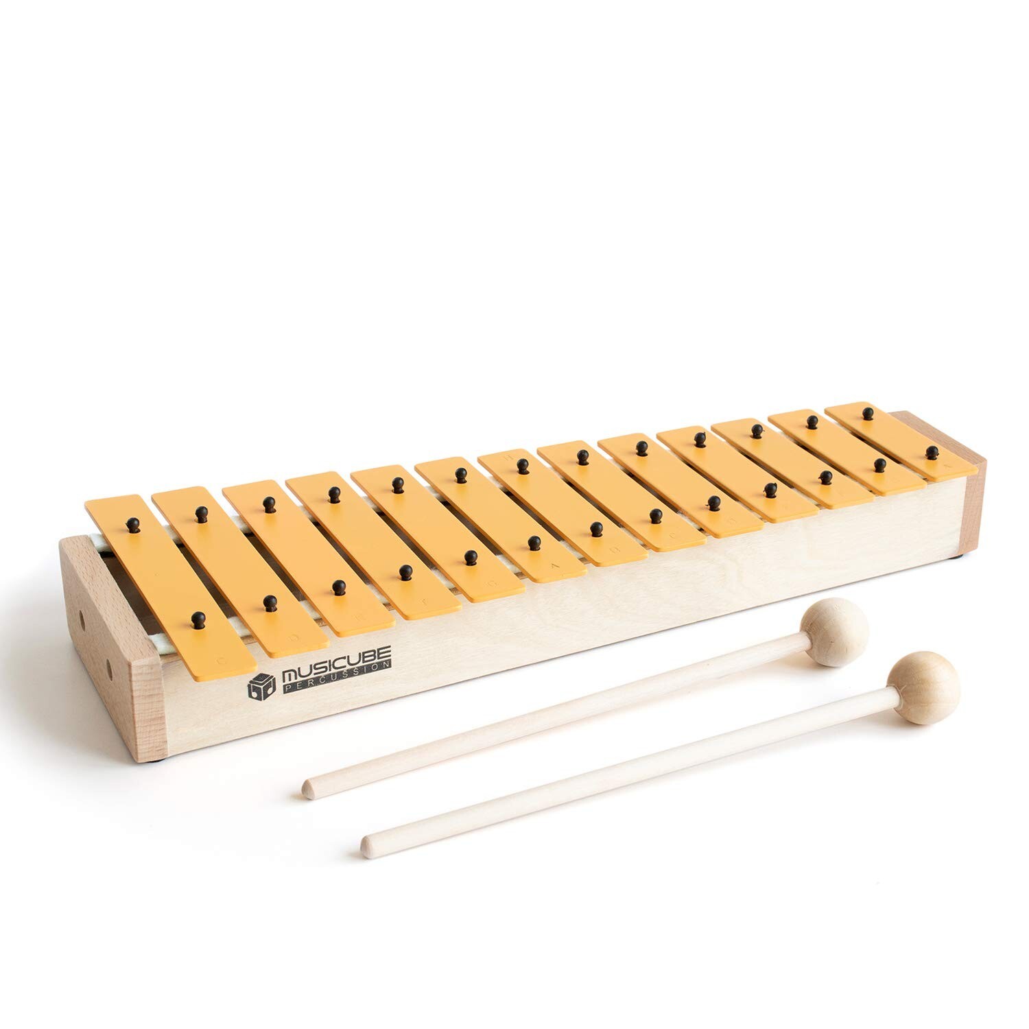 MUSICUBE 13 Keys Xylophone for Kids Wooden Xylophone Musical Instrument with ...
