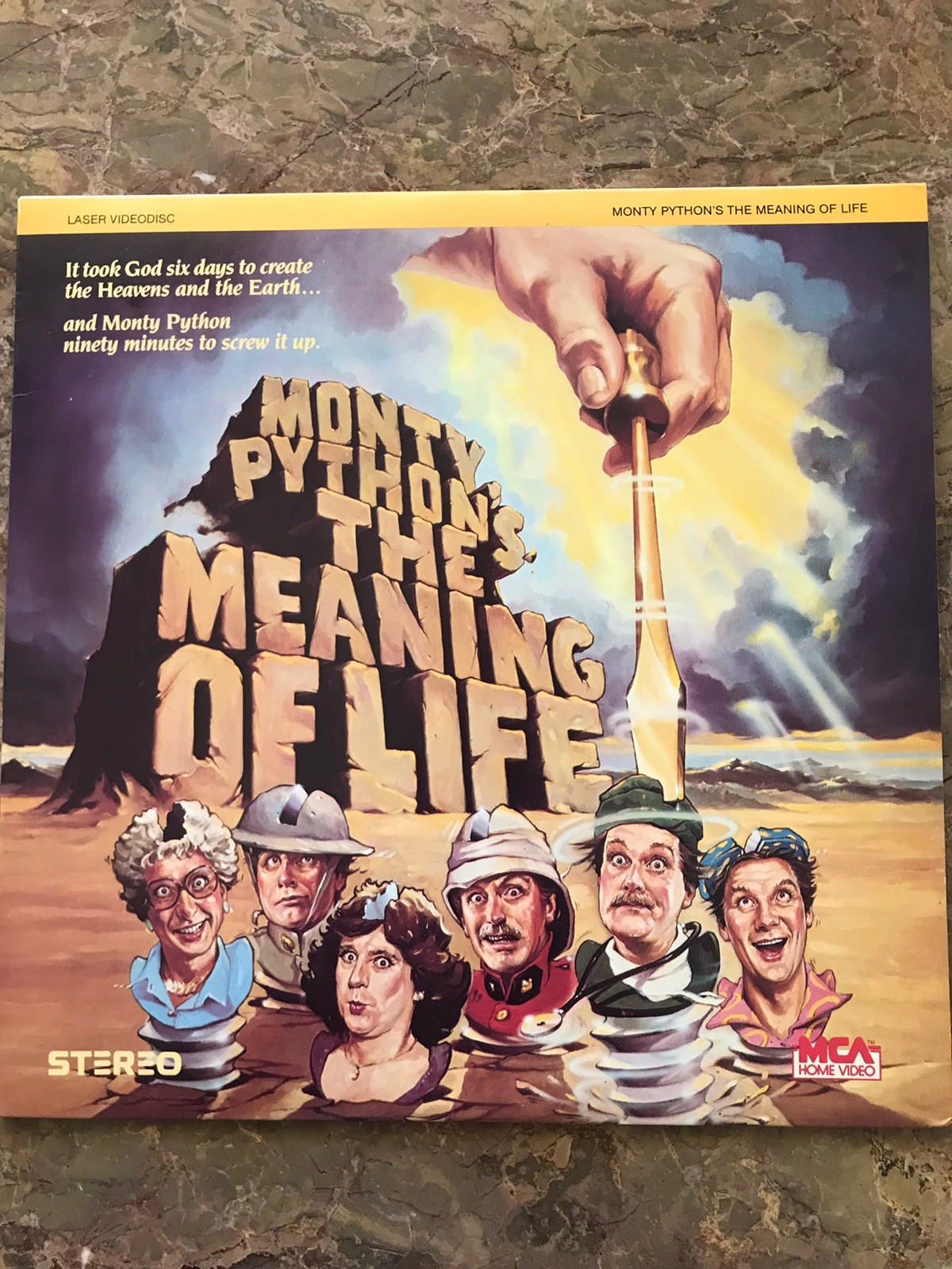 Monty Pythons The Meaning of Life - Laserdisc (1985 MCA Home Video, Extend. Play