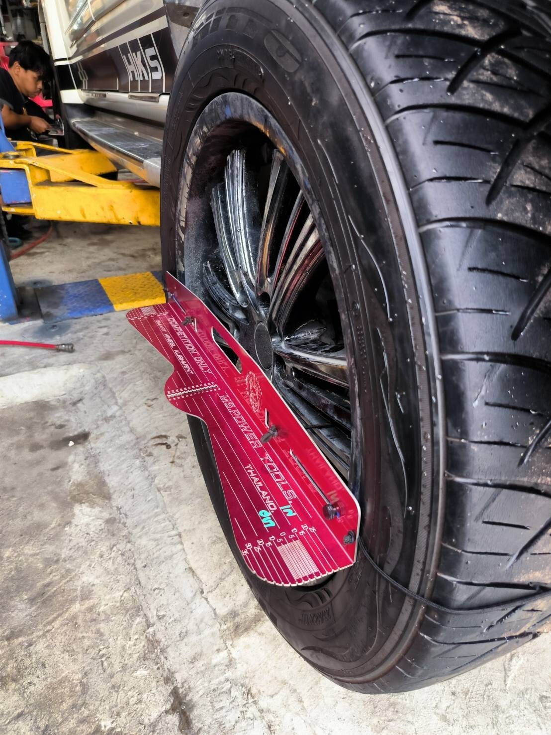 Ms Smart Wheels Alignment tools (SET B : with Laser equipment)