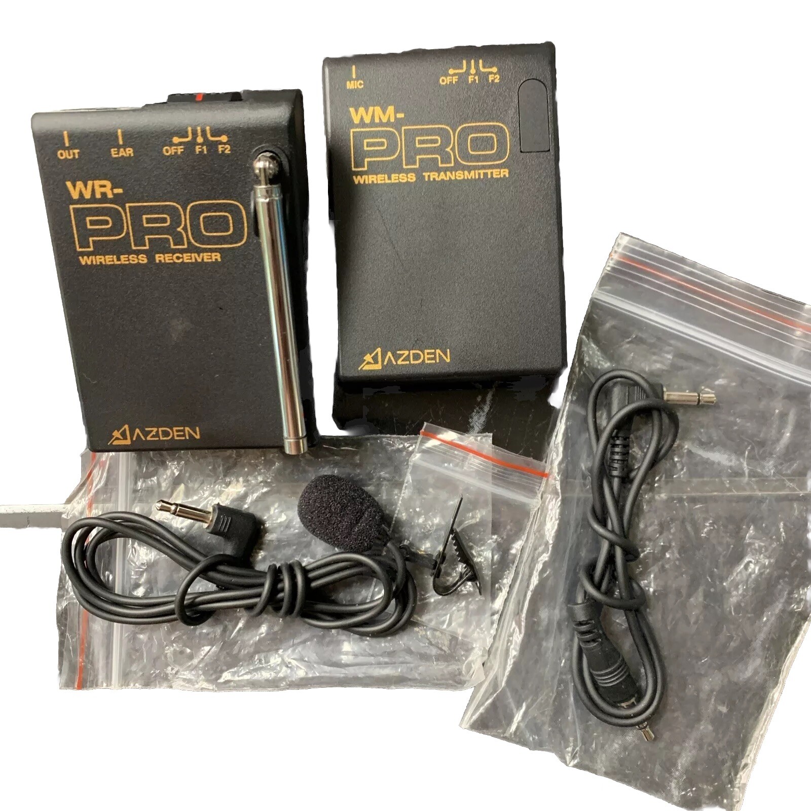 Azden WLX Pro VHF System Wireless Lapel Microphone System, excellent condition