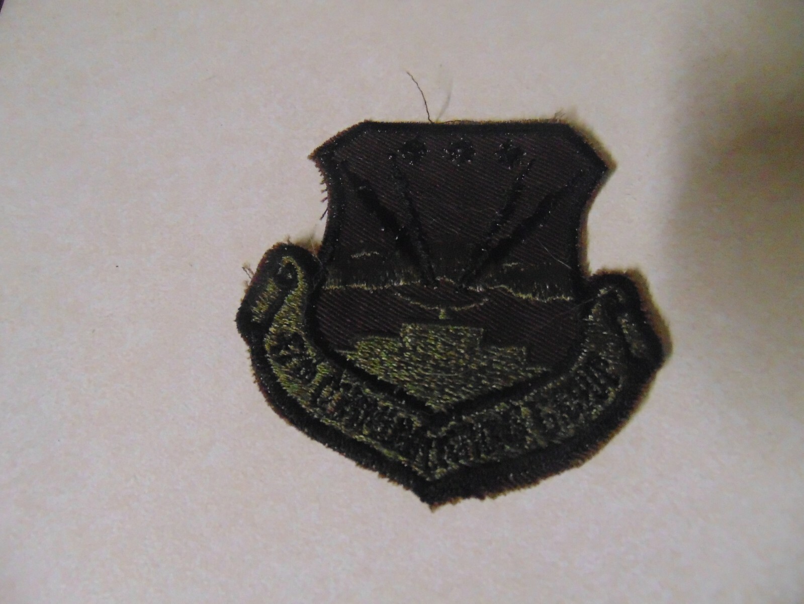MILITARY PATCH SEW ON OLDER POCKET US AIR FORCE 47TH COMMUNICATIONS GROUP