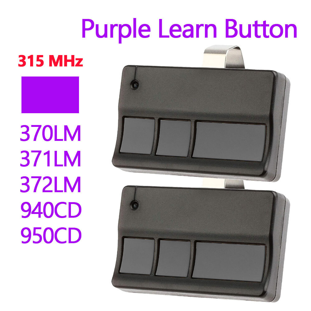 For LiftMaster Chamberlain 953CD (3-Button) Garage Door Opener Remote 315Mhz