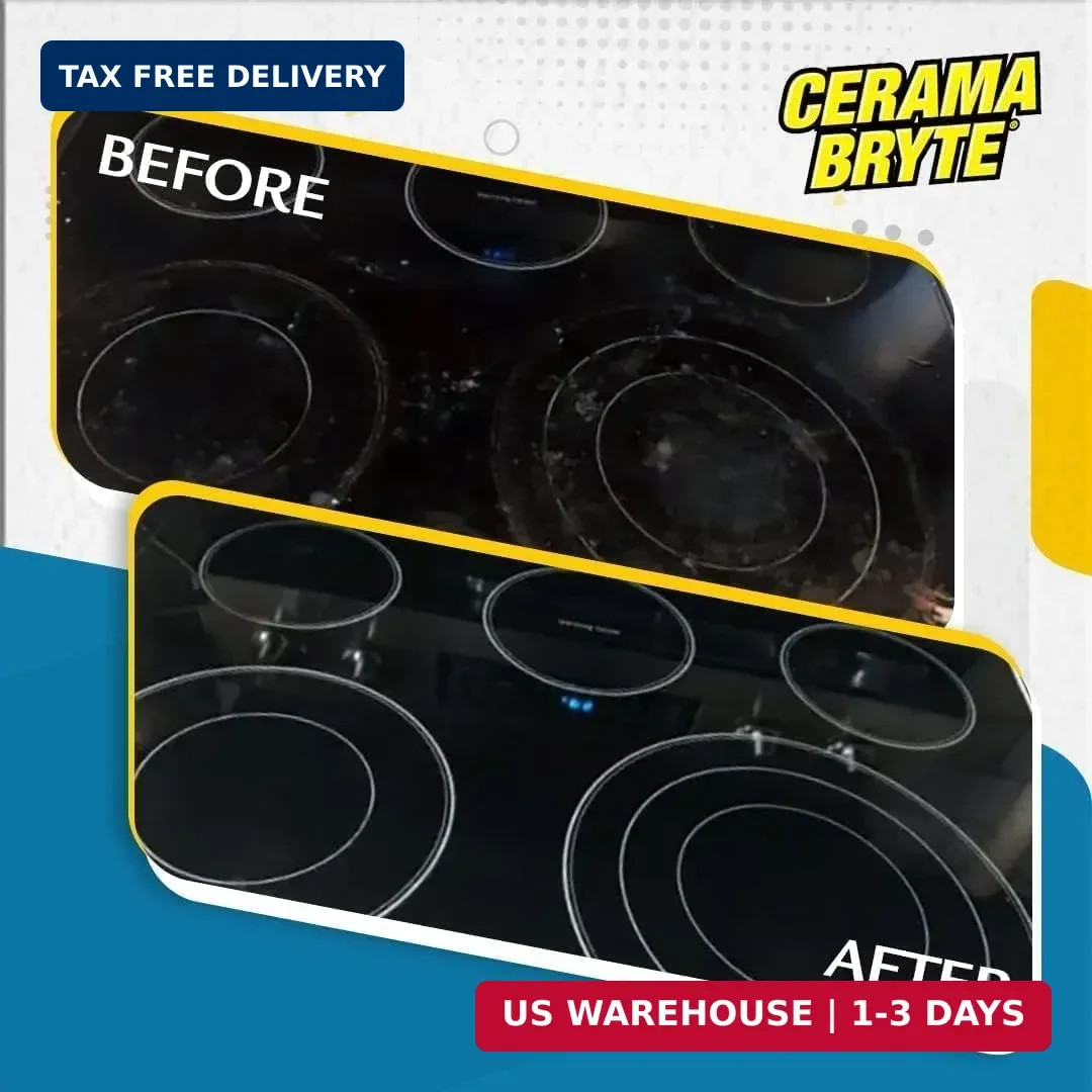 Cerama Bryte Scraper & Pad Combo (2 Pack)