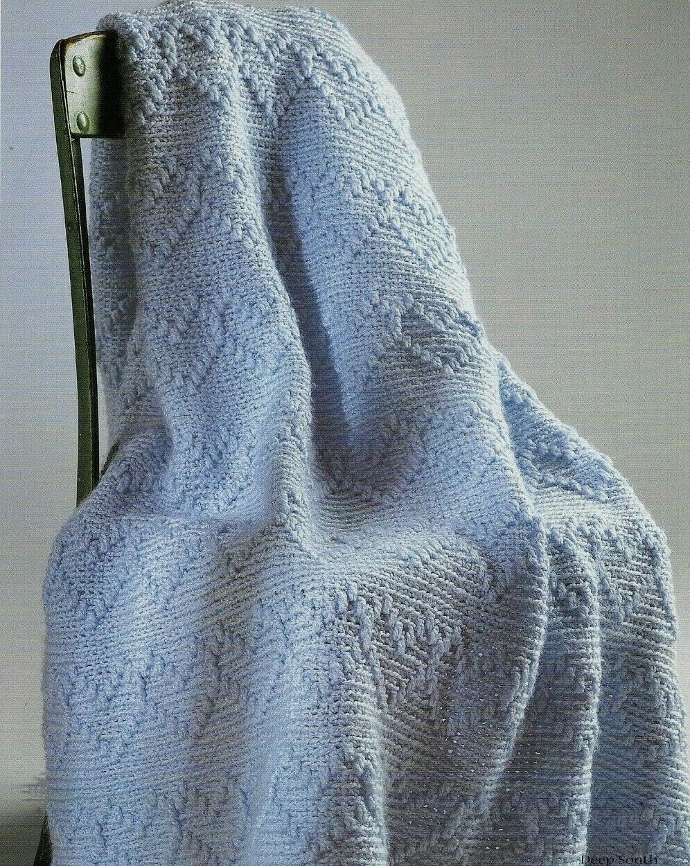 SWEET HEARTS BABY AFGHAN NURSERY DECOR CROCHET PATTERN INSTRUCTIONS