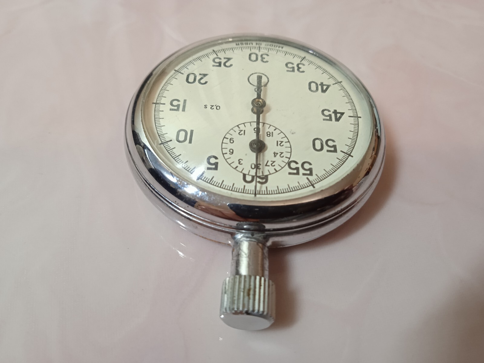 Soviet mechanical stopwatch Agat.