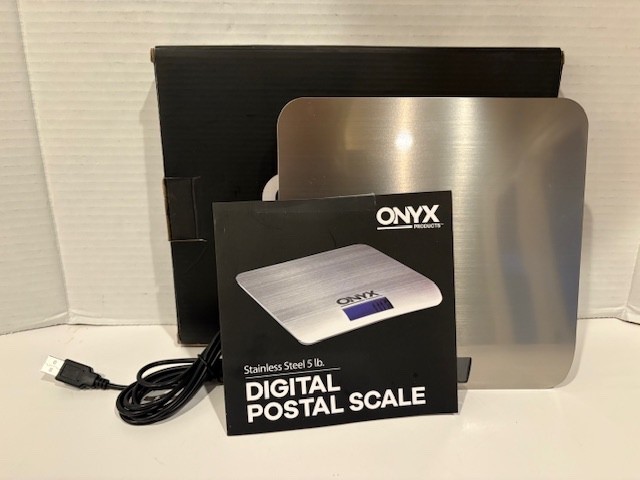 Onyx Stainless Steel Digital Postal Scale