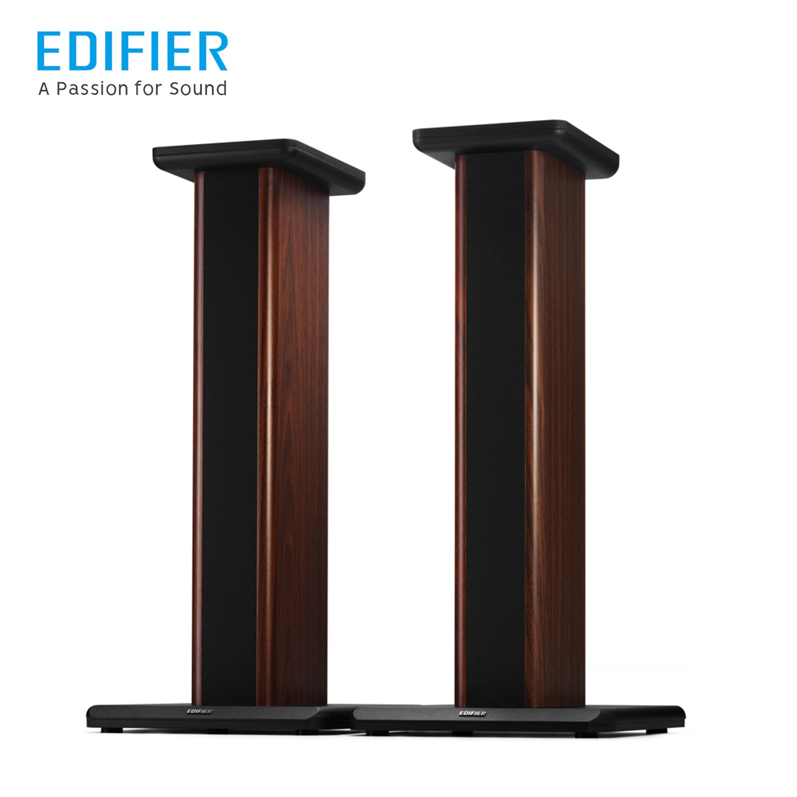 Pair 25.7" Hollowed Stands for Edifier S2000MKIII Bluetooth Speakers Heavy- Duty