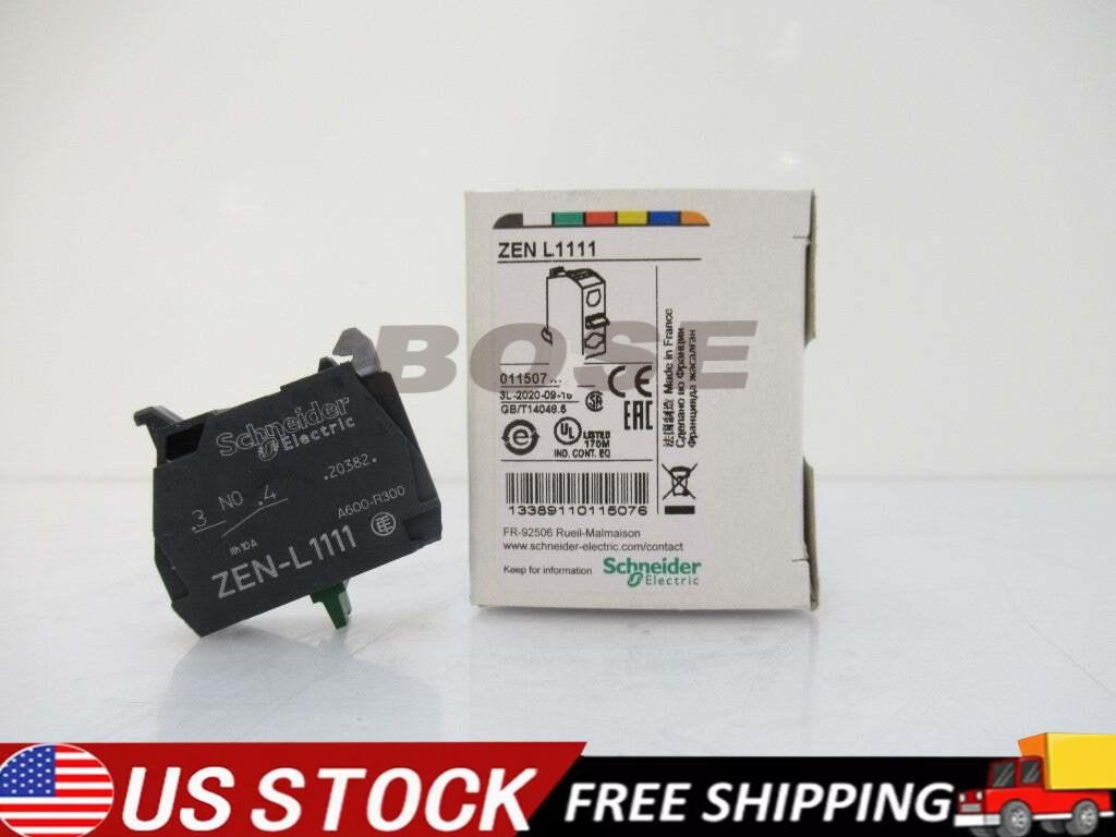 Schneider Electric ZENL1111 Single Contact Block, Sold By Unit US Free TAX