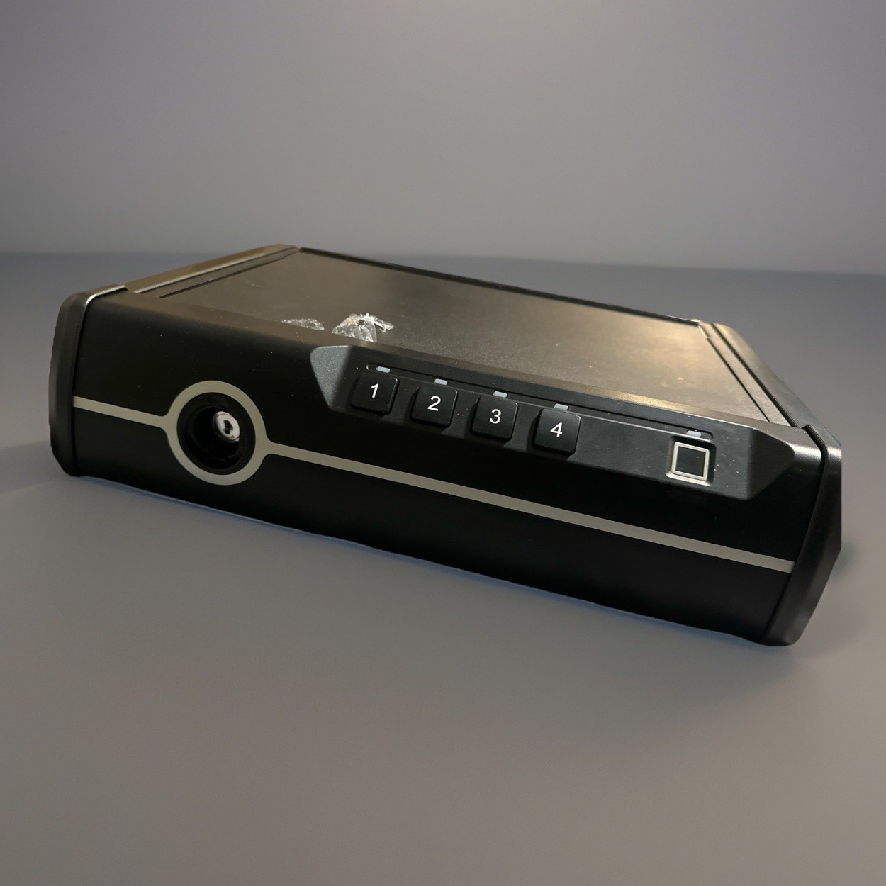 Biometric, Key, &Code Lock Safe for Pistols, Handguns, Etc. BrandNewNeverUsed