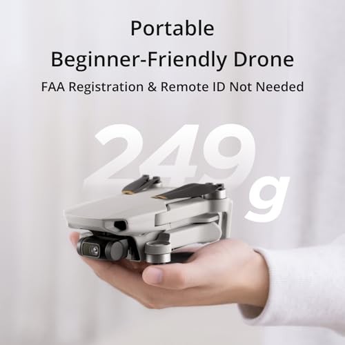 Specta Mini Drone Combo with 2 Batteries, 4K/30fps Video, 32800ft FPV...
